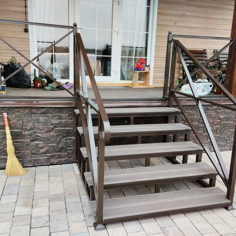 крыльцо из металла крыльцо из металла